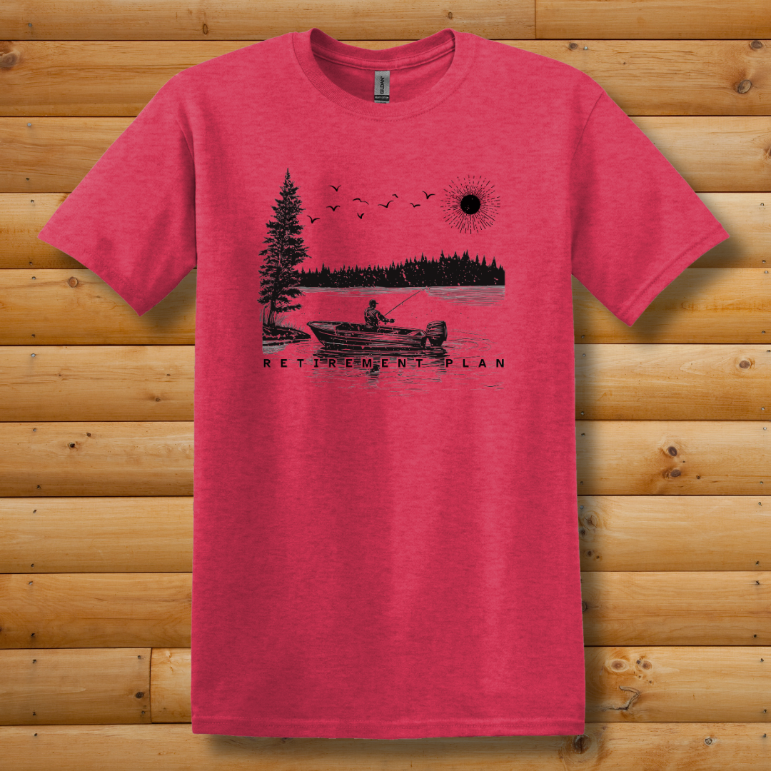Fishing Retirement Plan T-Shirt