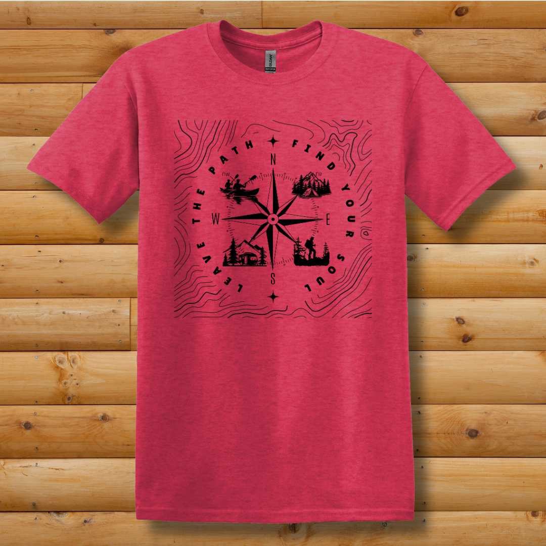 Leave The Path Find Your Soul T-Shirt | Camper Gift