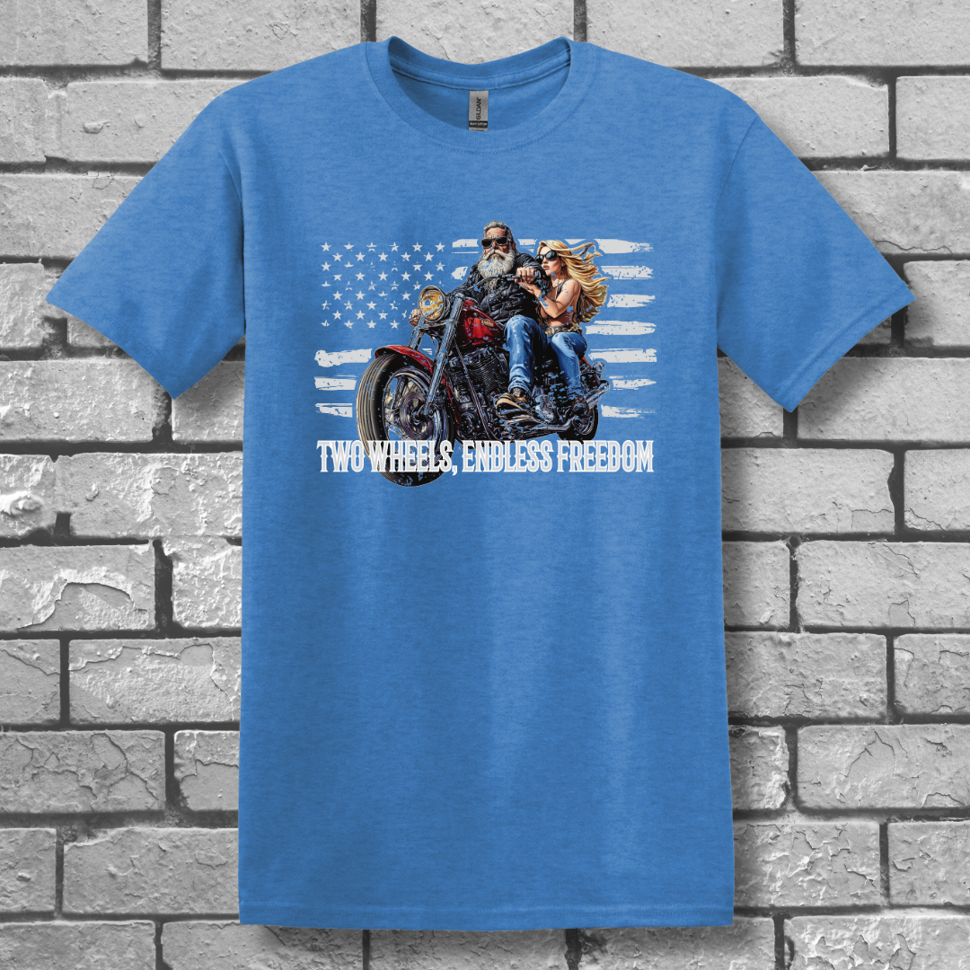 Two Wheels, Endless Freedom T-Shirt