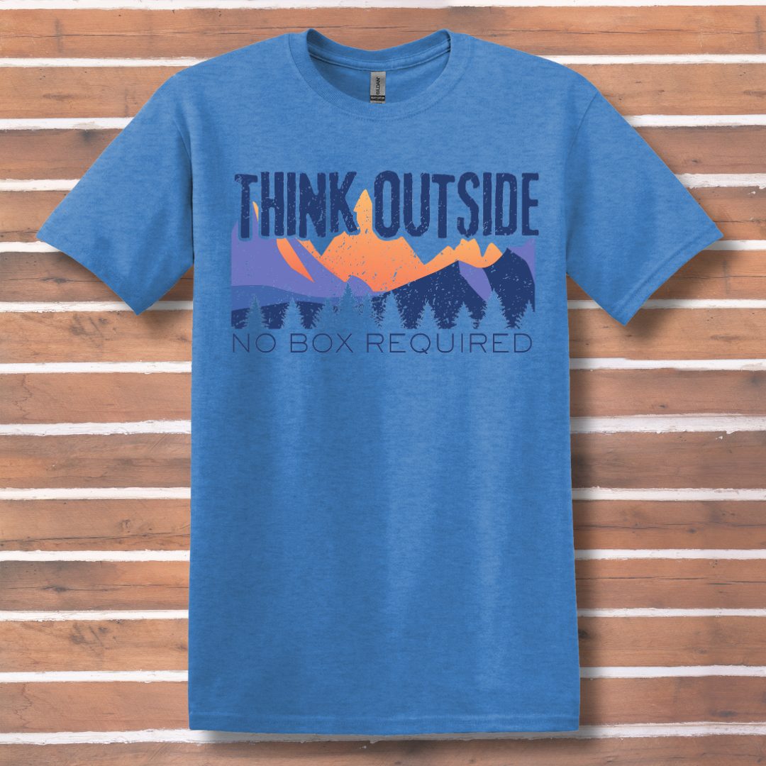 Think Outside T-Shirt | Camping Gift Ideas