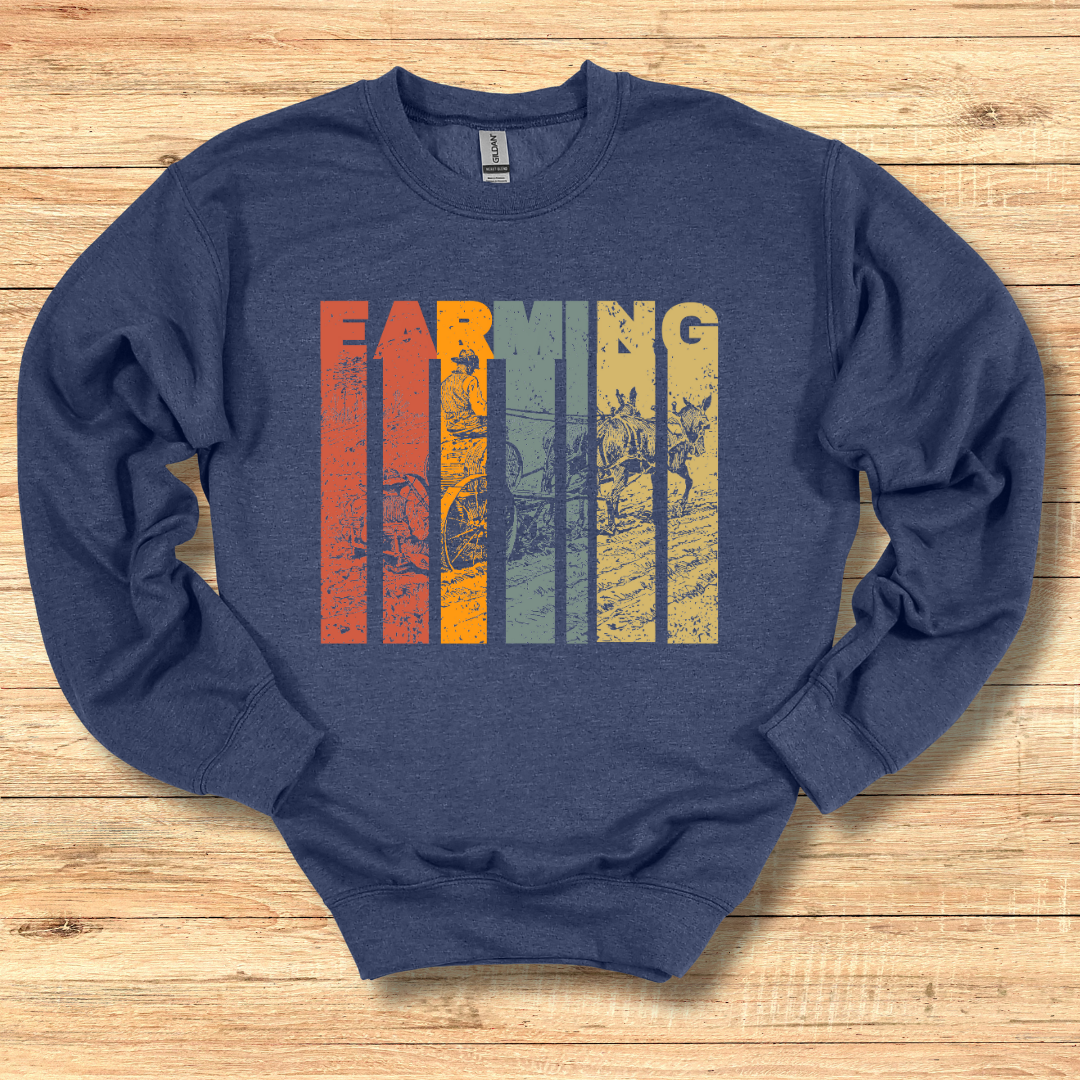 Farming Grunge Sweatshirt | Farmer Gift