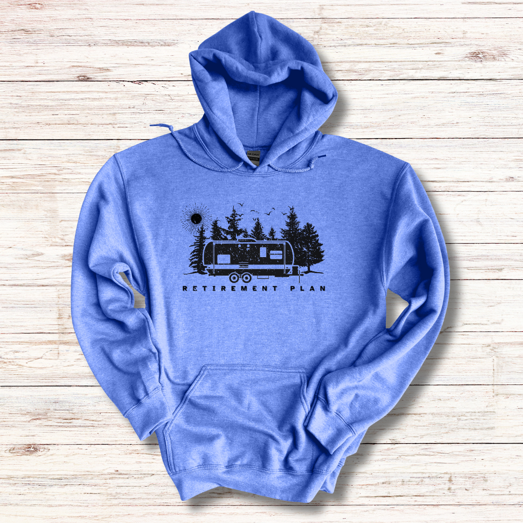 RV Retirement Plan Long-Sleeve Hoodie