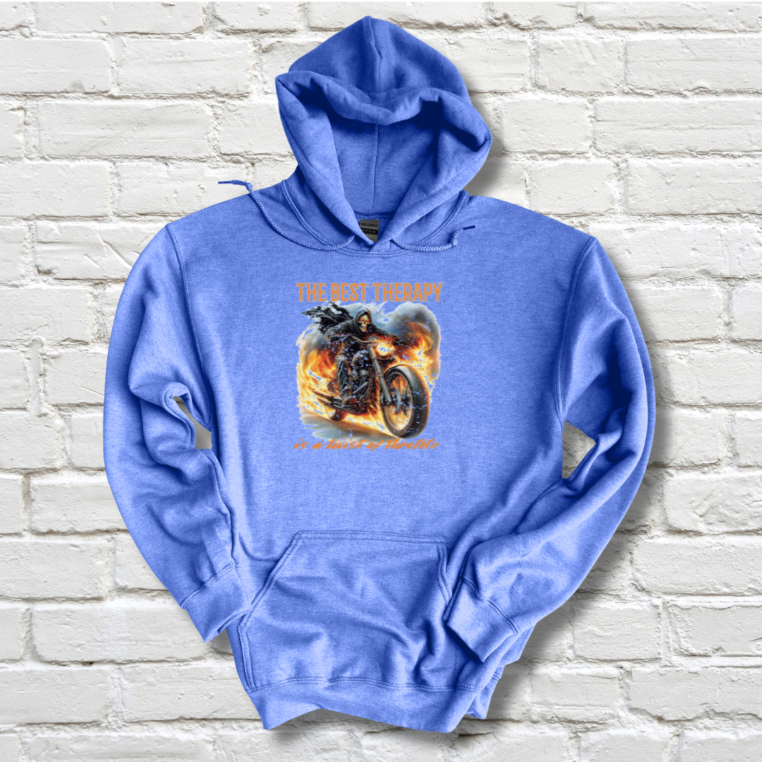 The Best Therapy Long-Sleeve Hoodie