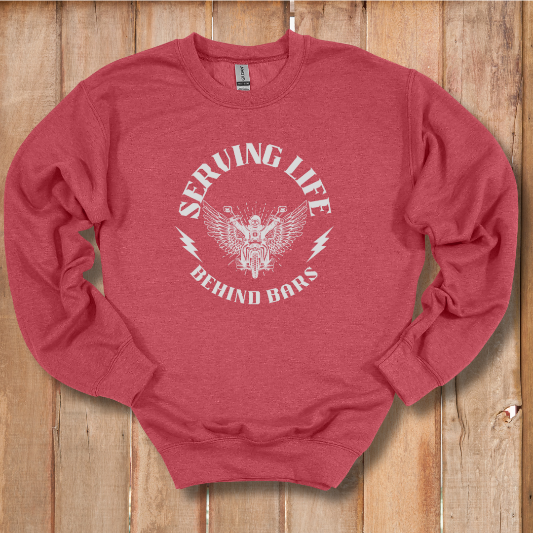 Serving Life Behind Bars Sweatshirt