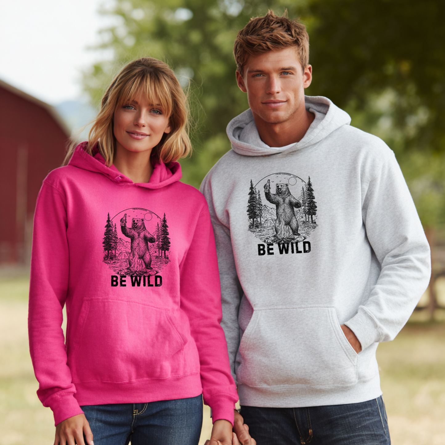 Be Wild Hoodie | Camper Gift