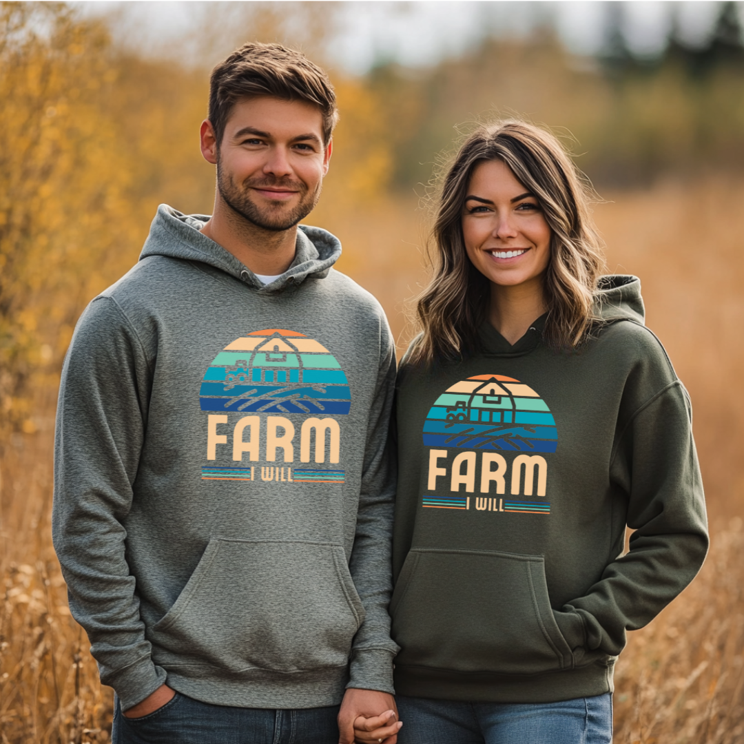 Farm I Will Long-Sleeve Hoodie