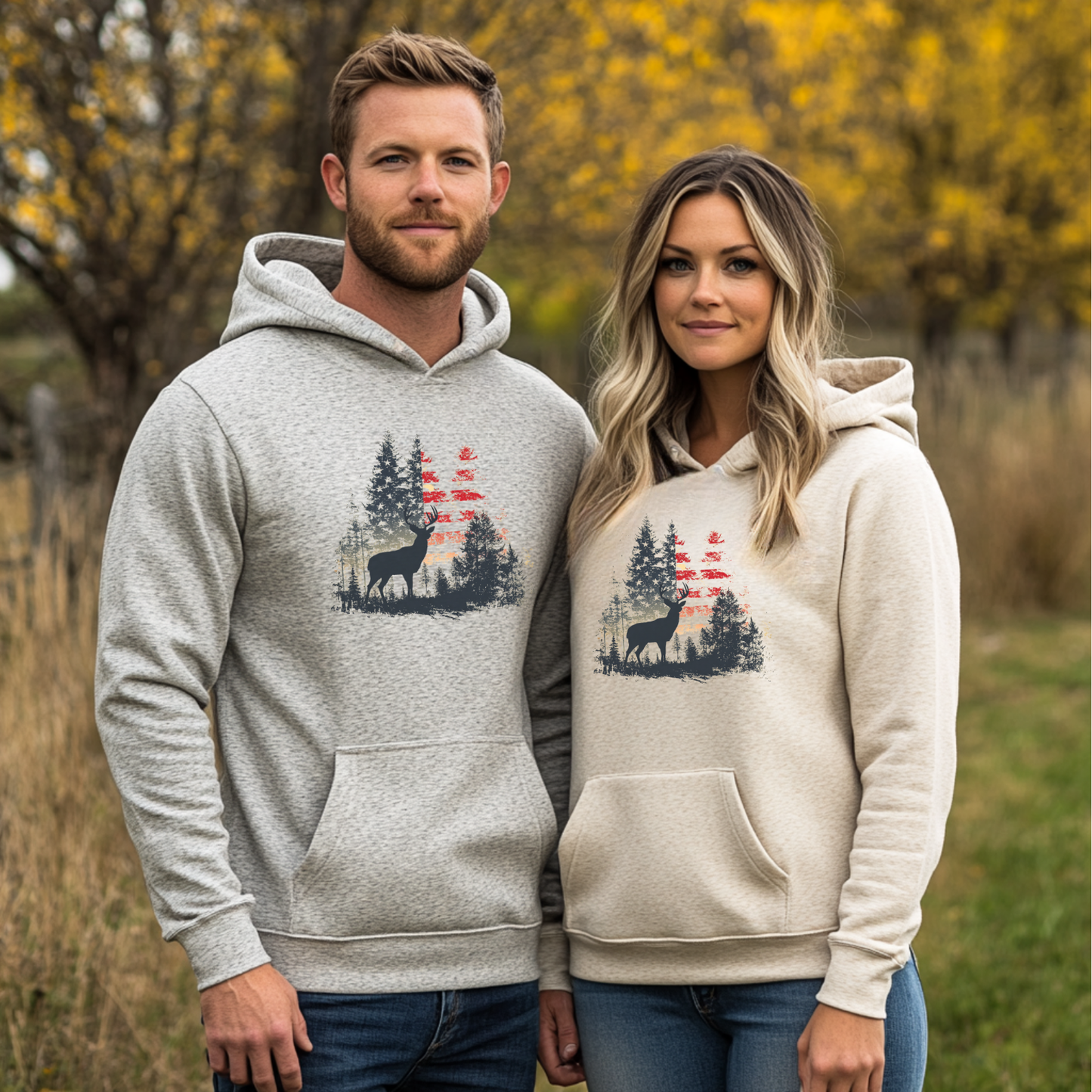 USA Deer Hoodie | Hunting Hoodies
