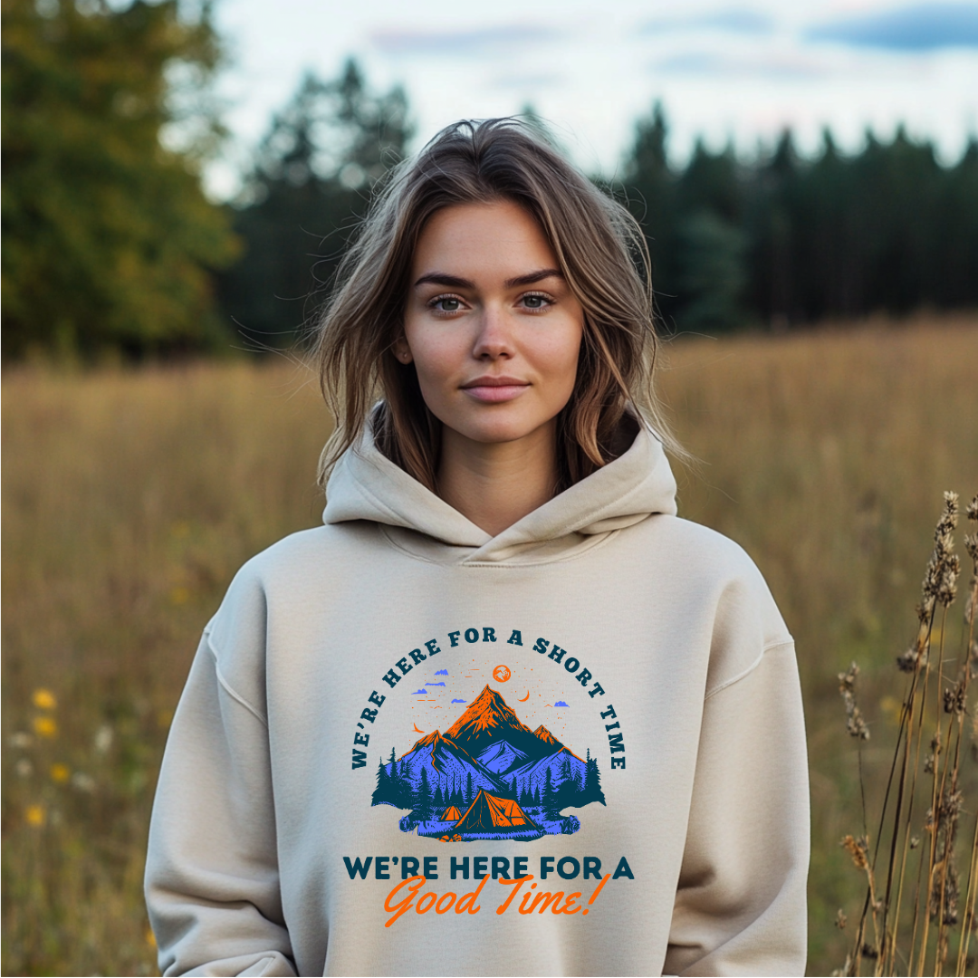 Here for a Good Time Long-Sleeve Hoodie