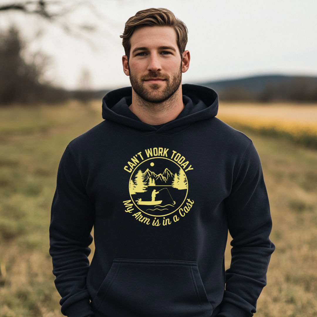 Can't Work Today Long-Sleeve Hoodie