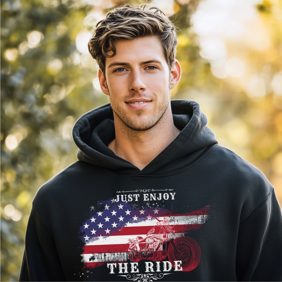 Just Enjoy the Ride Long-Sleeve Hoodie
