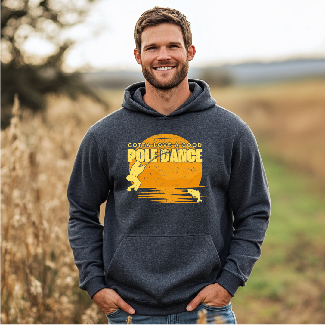 Gotta Love A Good Pole Dance Long-Sleeve Hoodie