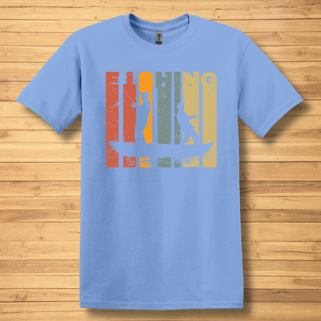 Fishing Grunge T-Shirt