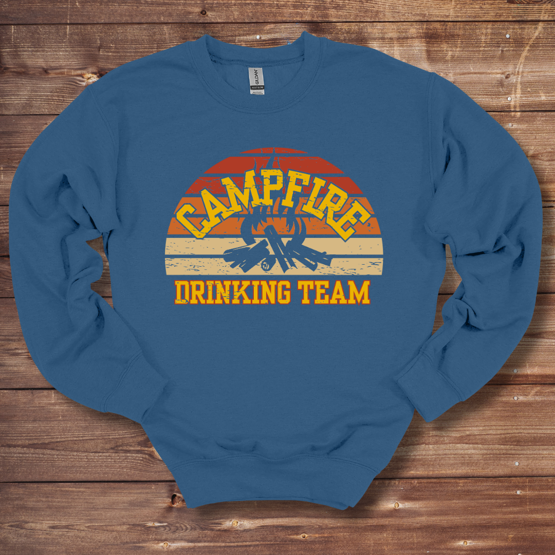Campfire Drinking Team Sweatshirt | Campfire Beers
