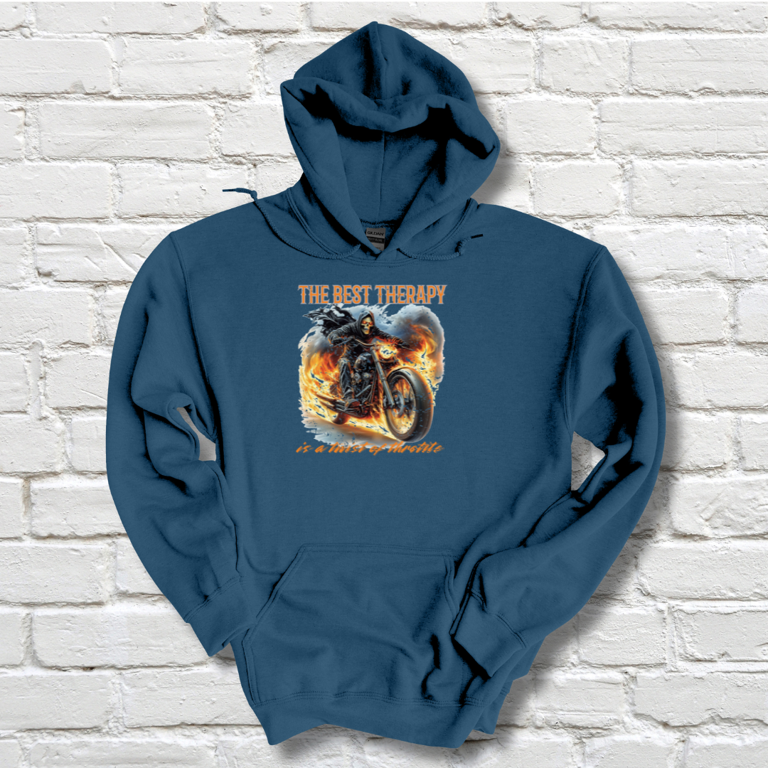 The Best Therapy Long-Sleeve Hoodie