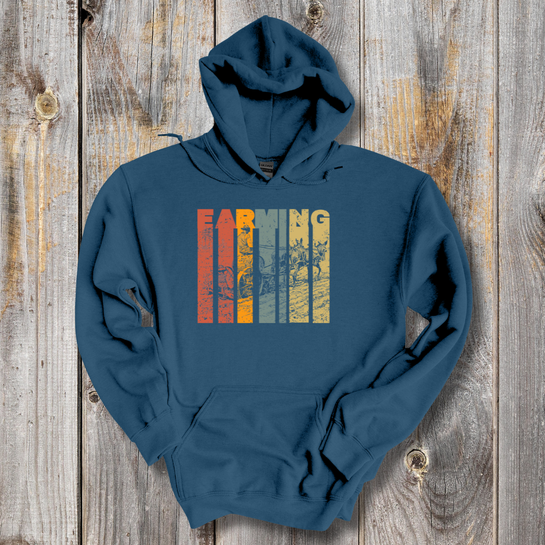 Farming Grunge Hoodie | Farmer Gift