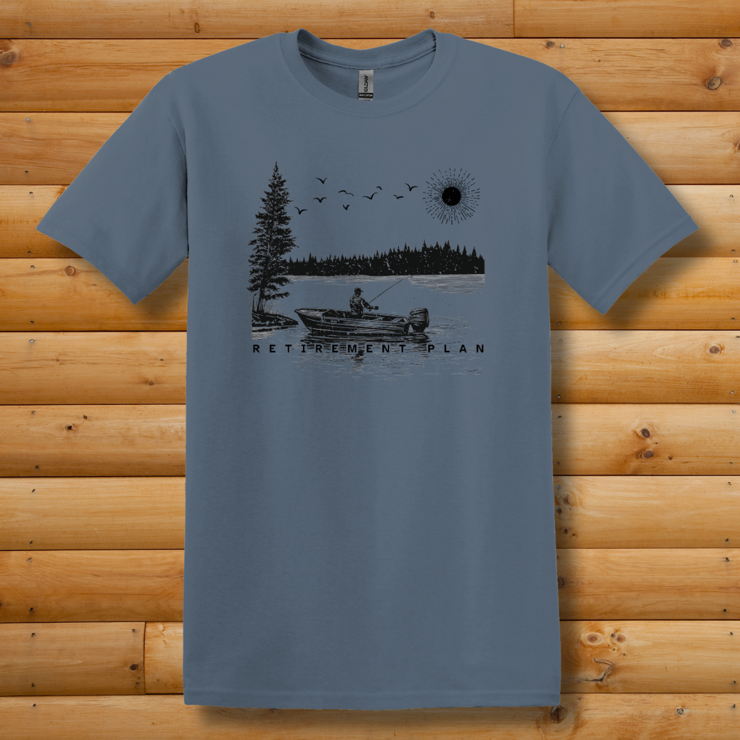 Fishing Retirement Plan T-Shirt