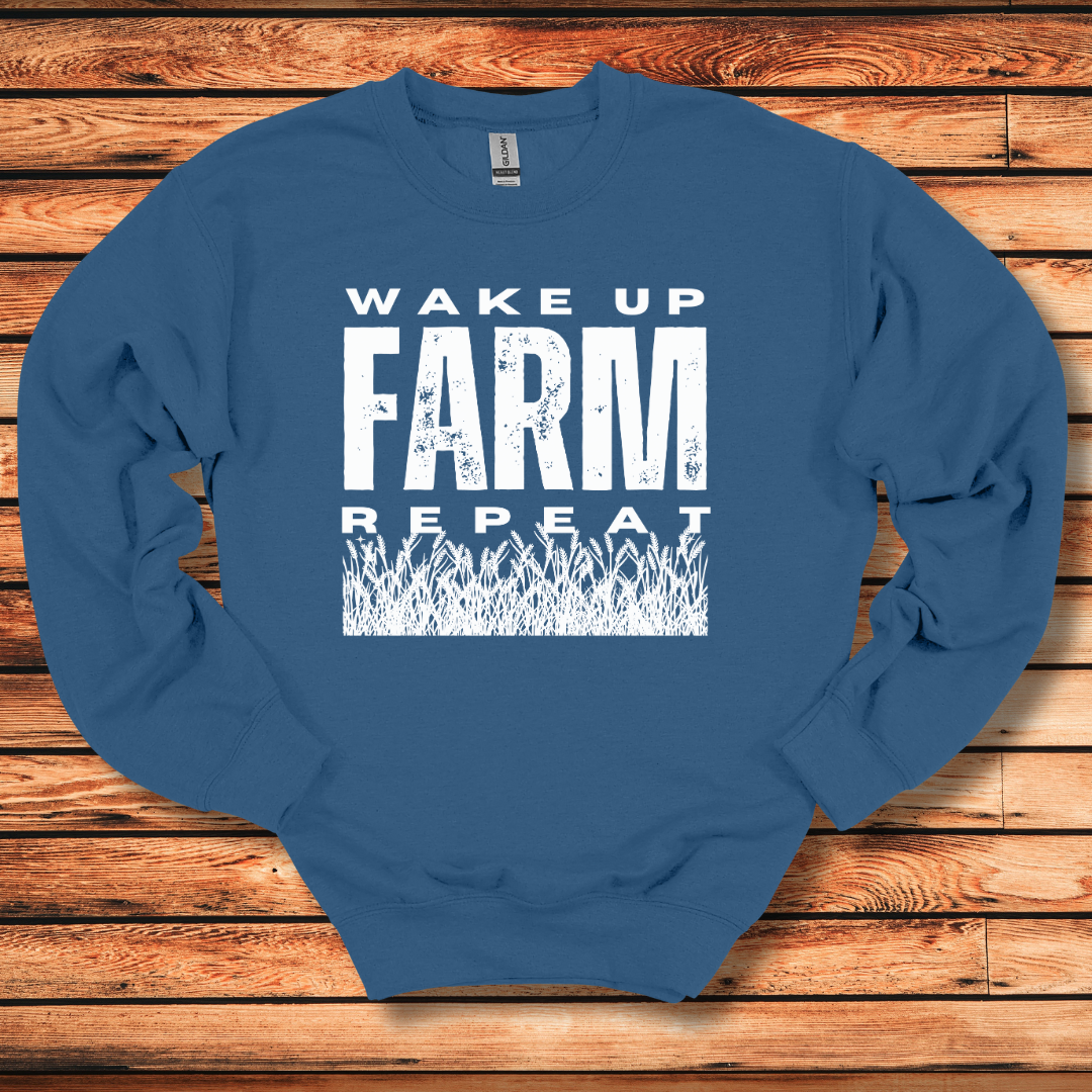 Wake Up Farm Repeat Sweatshirt