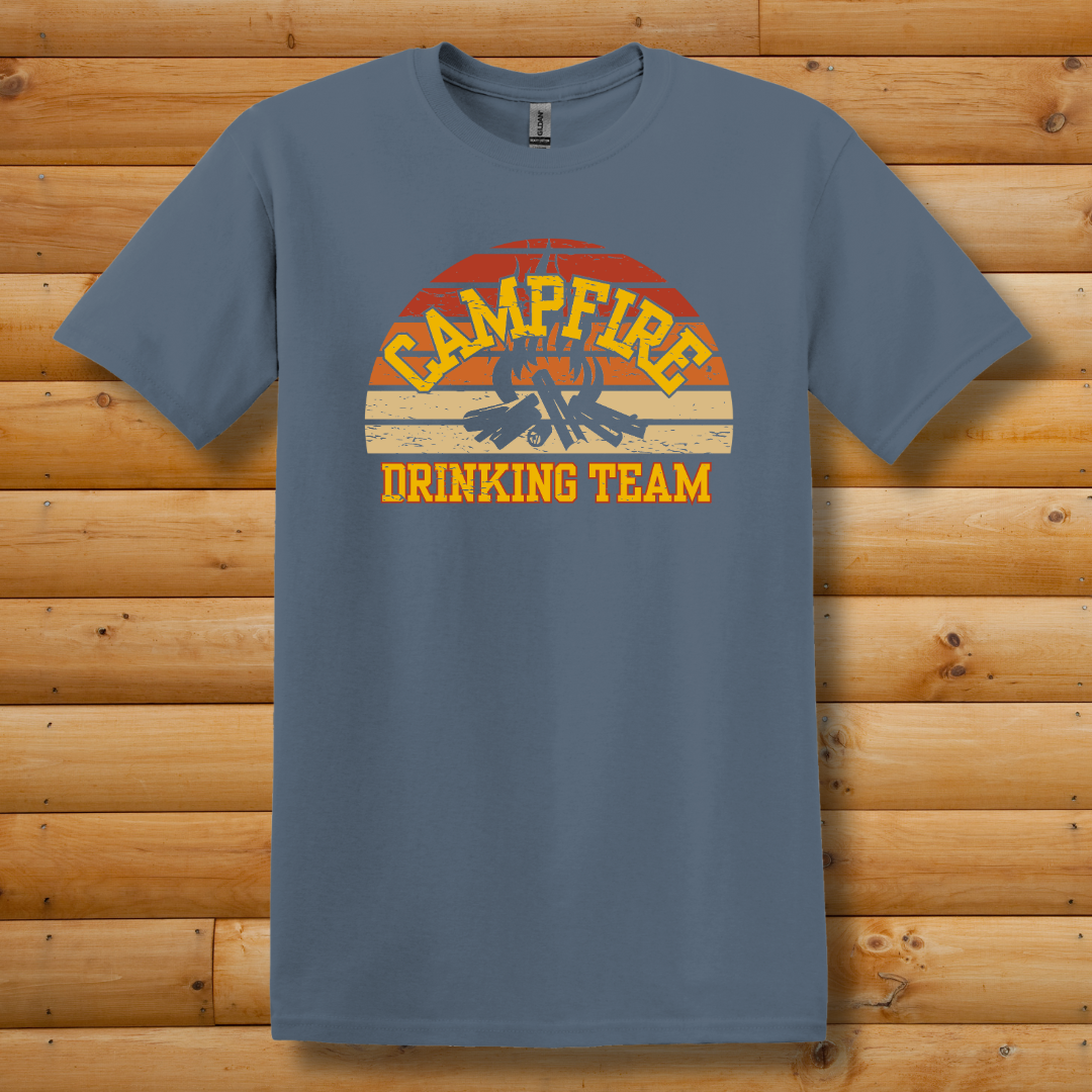 Campfire Drinking Team T-Shirt | Campfire Beers