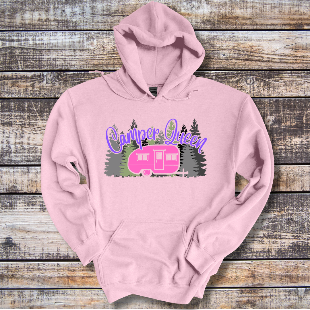Camper Queen Long-Sleeve Hoodie
