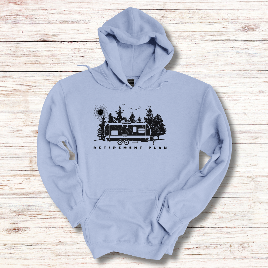 RV Retirement Plan Long-Sleeve Hoodie