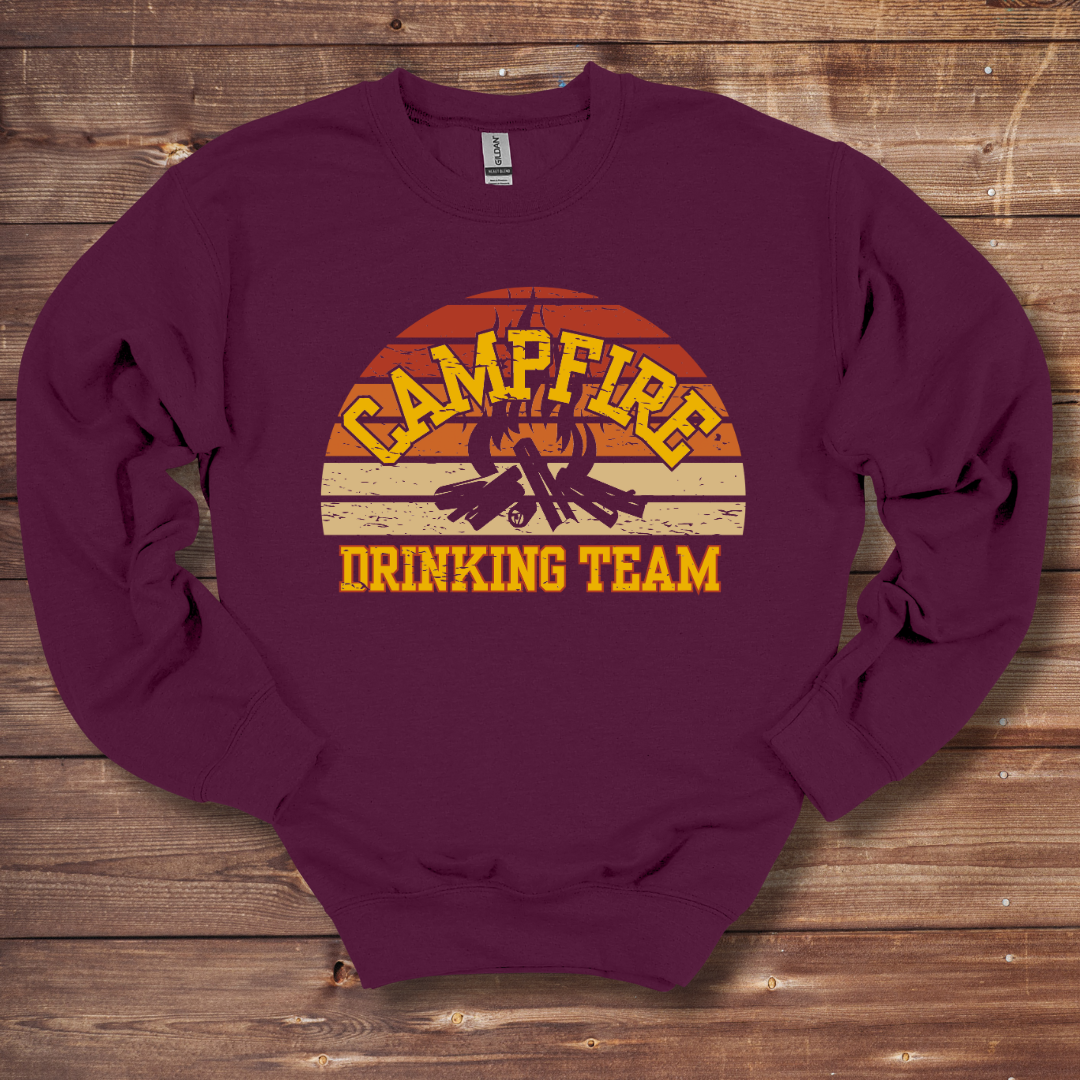 Campfire Drinking Team Sweatshirt | Campfire Beers