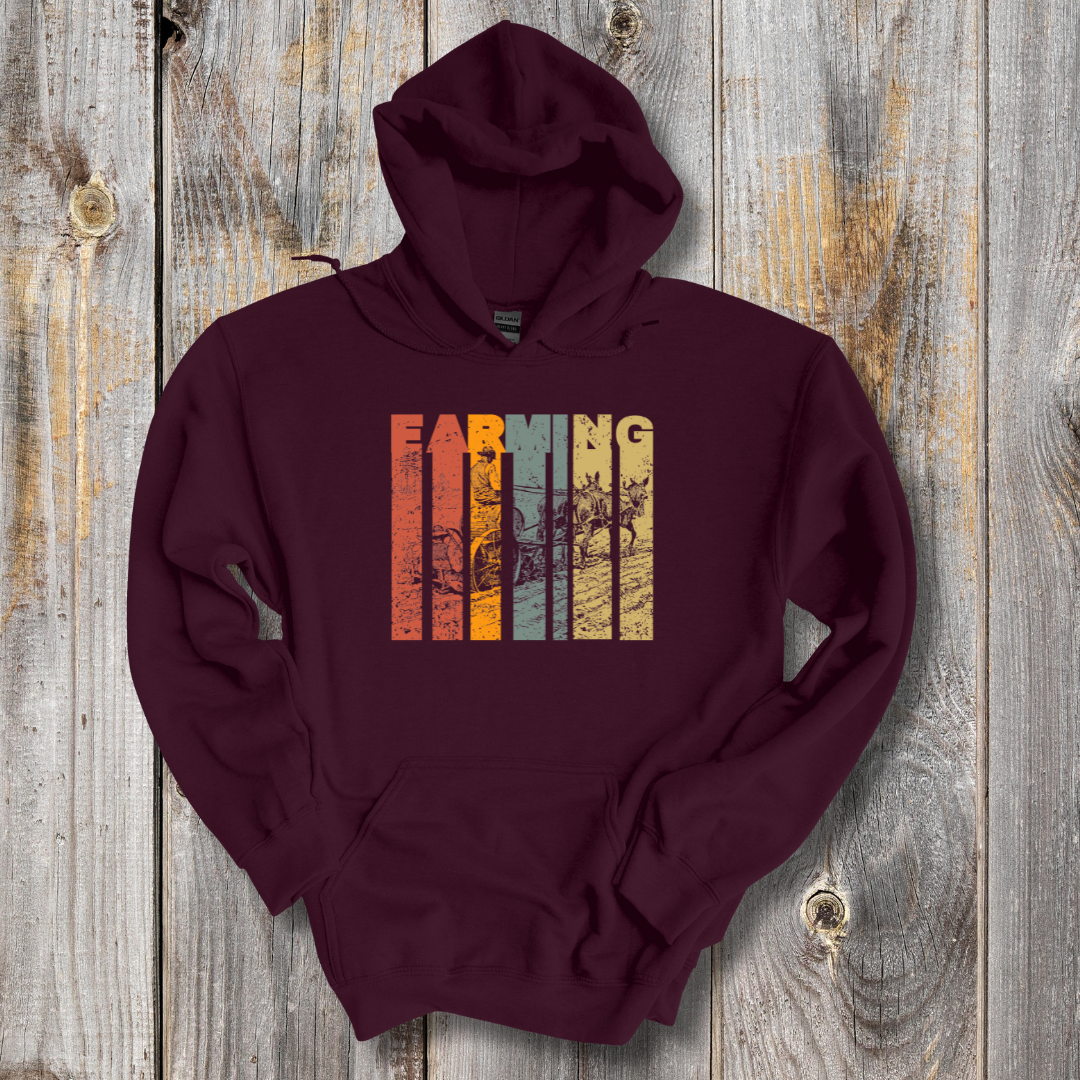 Farming Grunge Hoodie | Farmer Gift