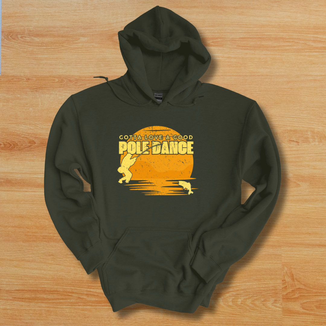 Gotta Love A Good Pole Dance Long-Sleeve Hoodie