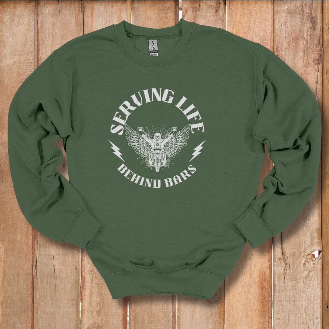 Serving Life Behind Bars Sweatshirt