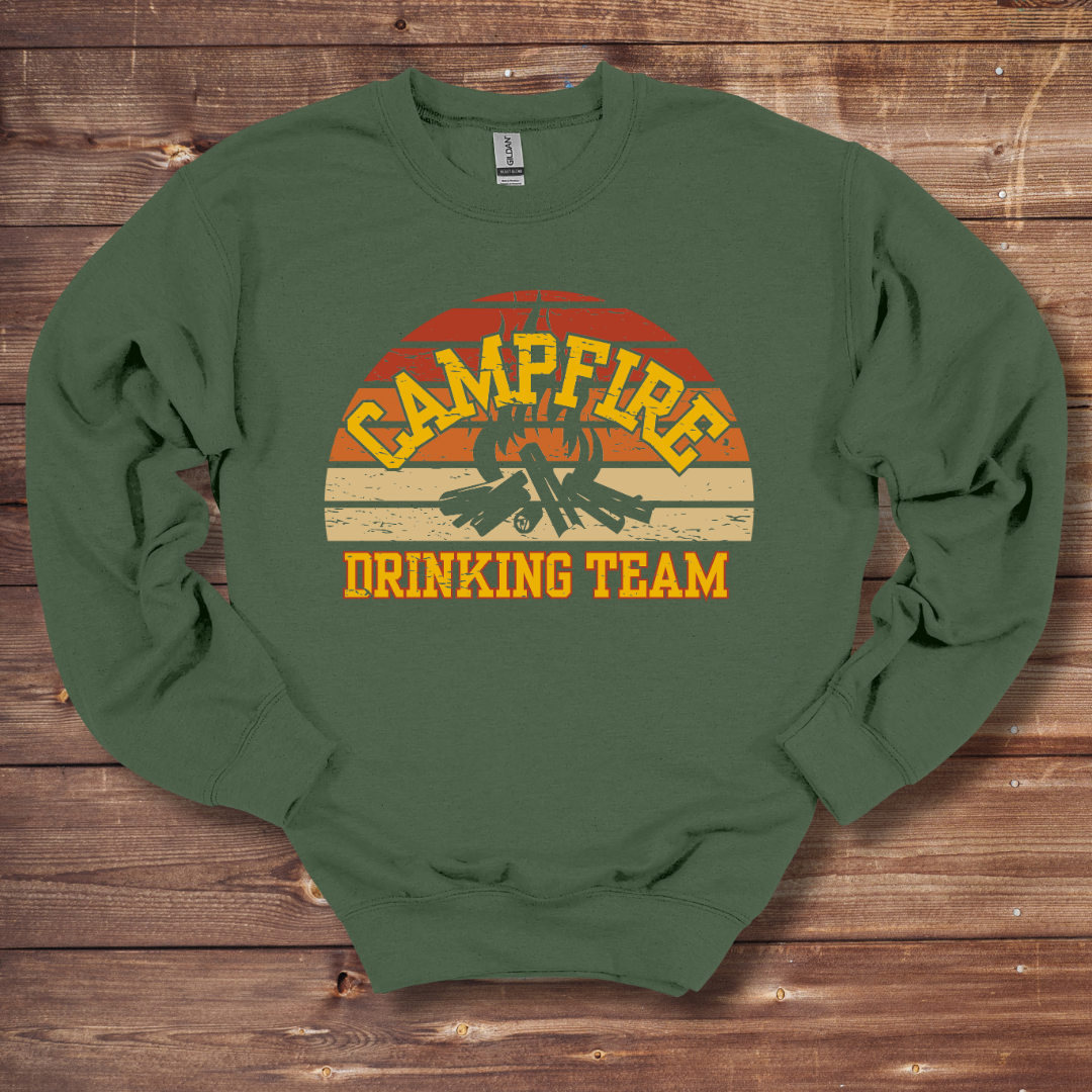 Campfire Drinking Team Sweatshirt | Campfire Beers
