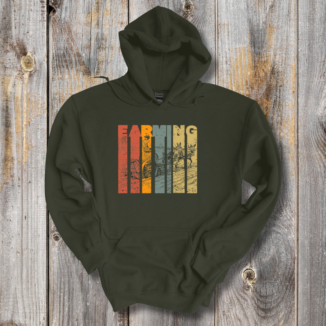 Farming Grunge Hoodie | Farmer Gift