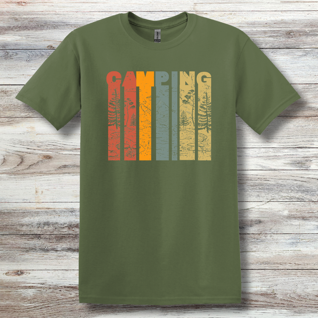 Camping Grunge T-Shirt | Camping Gift Ideas