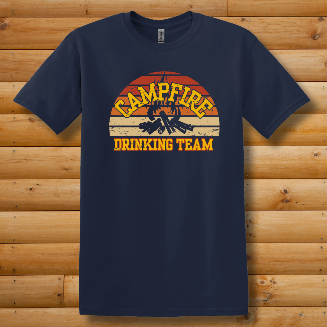 Campfire Drinking Team T-Shirt | Campfire Beers