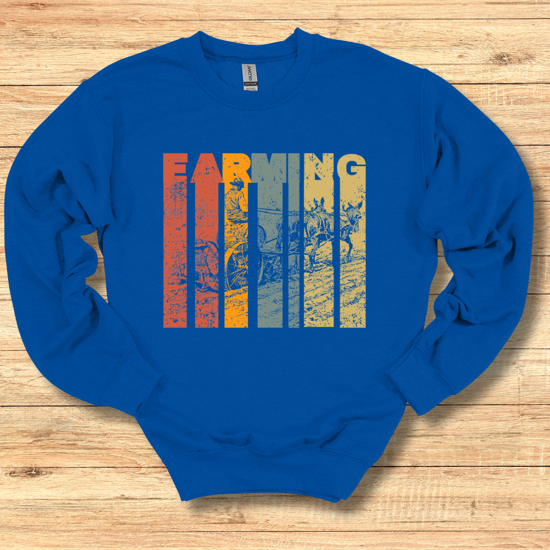 Farming Grunge Sweatshirt | Farmer Gift