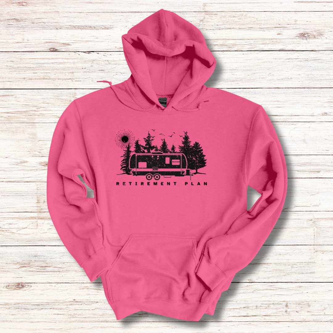 RV Retirement Plan Long-Sleeve Hoodie