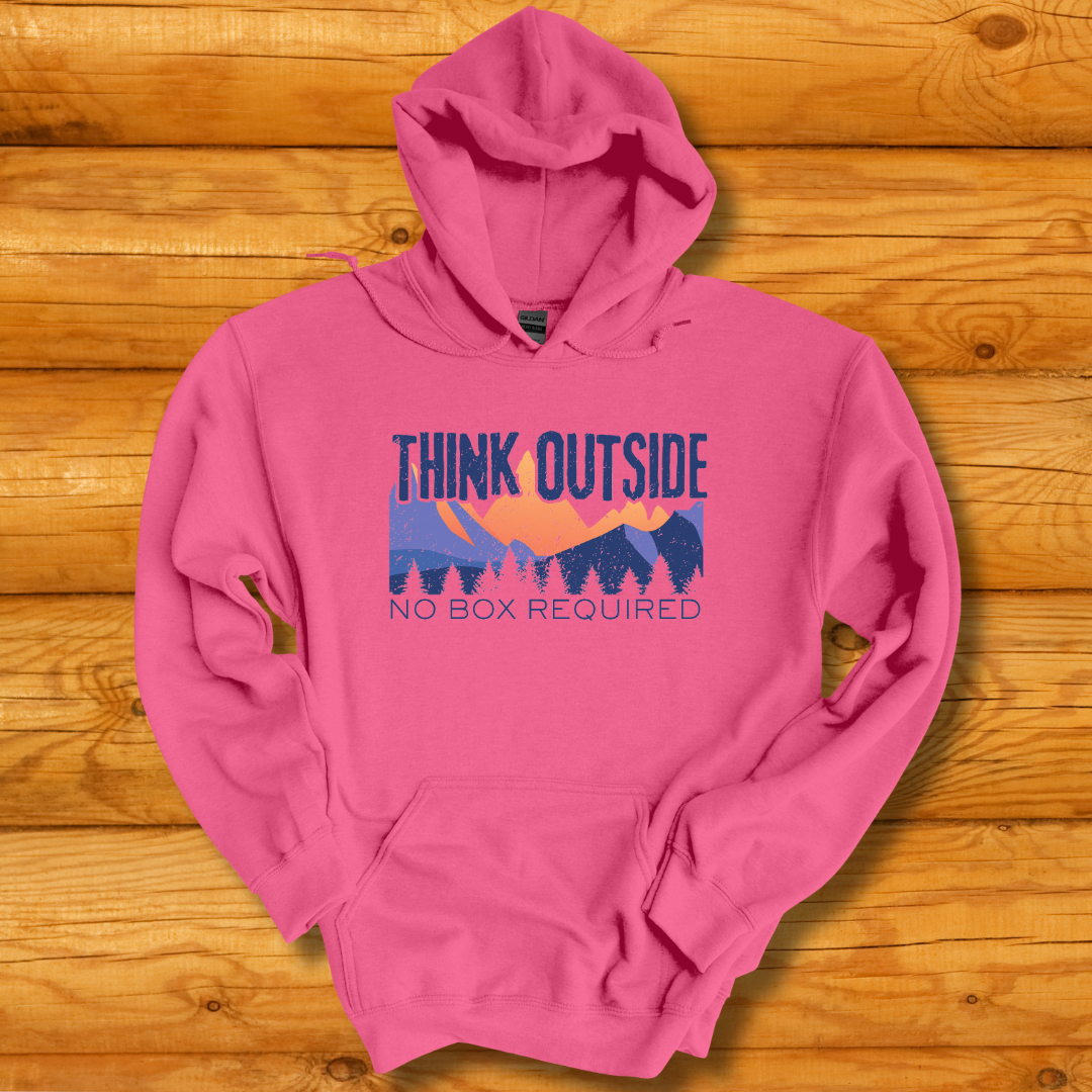 Think Outside Long-Sleeve Hoodie | Camping Gift Ideas