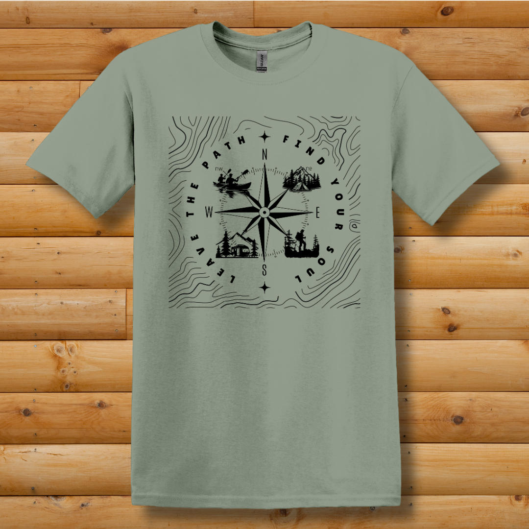 Leave The Path Find Your Soul T-Shirt | Camper Gift