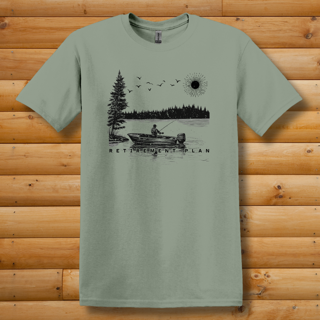 Fishing Retirement Plan T-Shirt