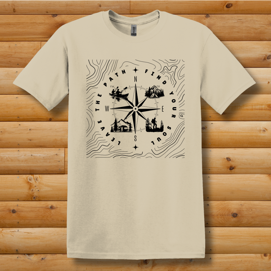 Leave The Path Find Your Soul T-Shirt | Camper Gift