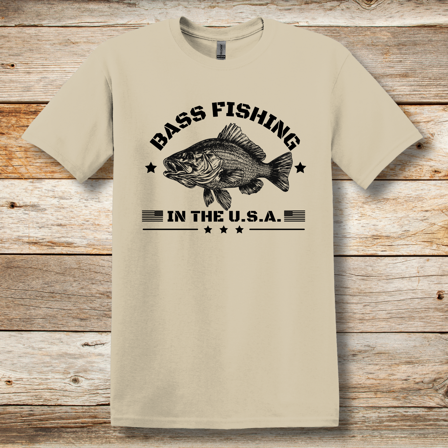Bass Fishing in the USA T-Shirt