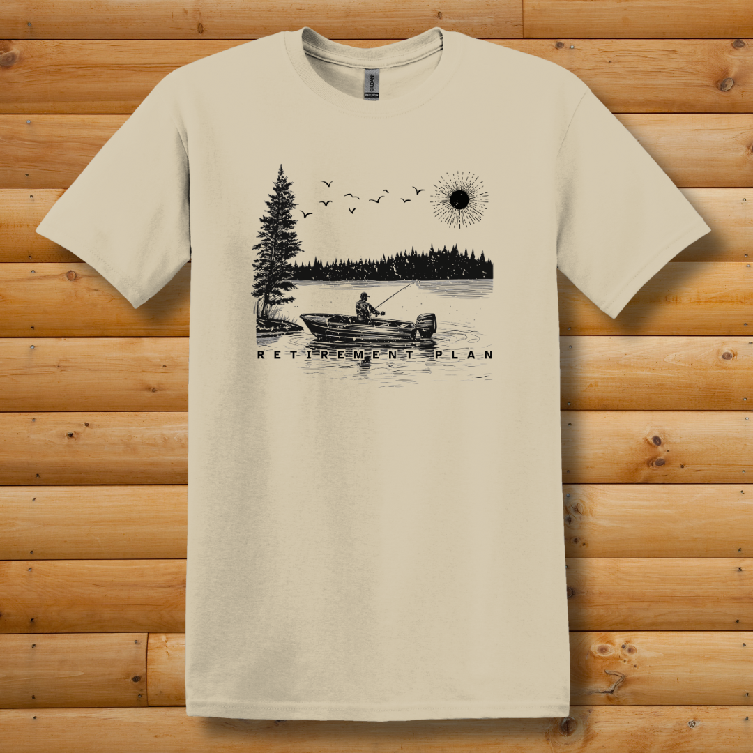 Fishing Retirement Plan T-Shirt