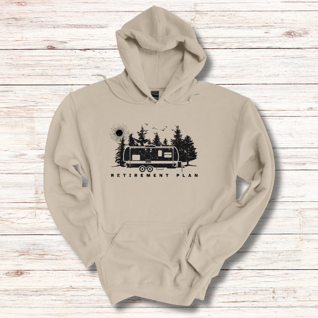 RV Retirement Plan Long-Sleeve Hoodie