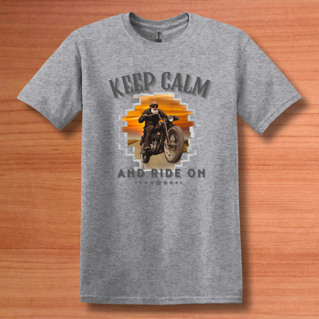 Keep Calm and Ride On T-Shirt