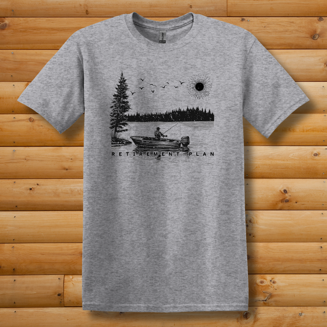 Fishing Retirement Plan T-Shirt