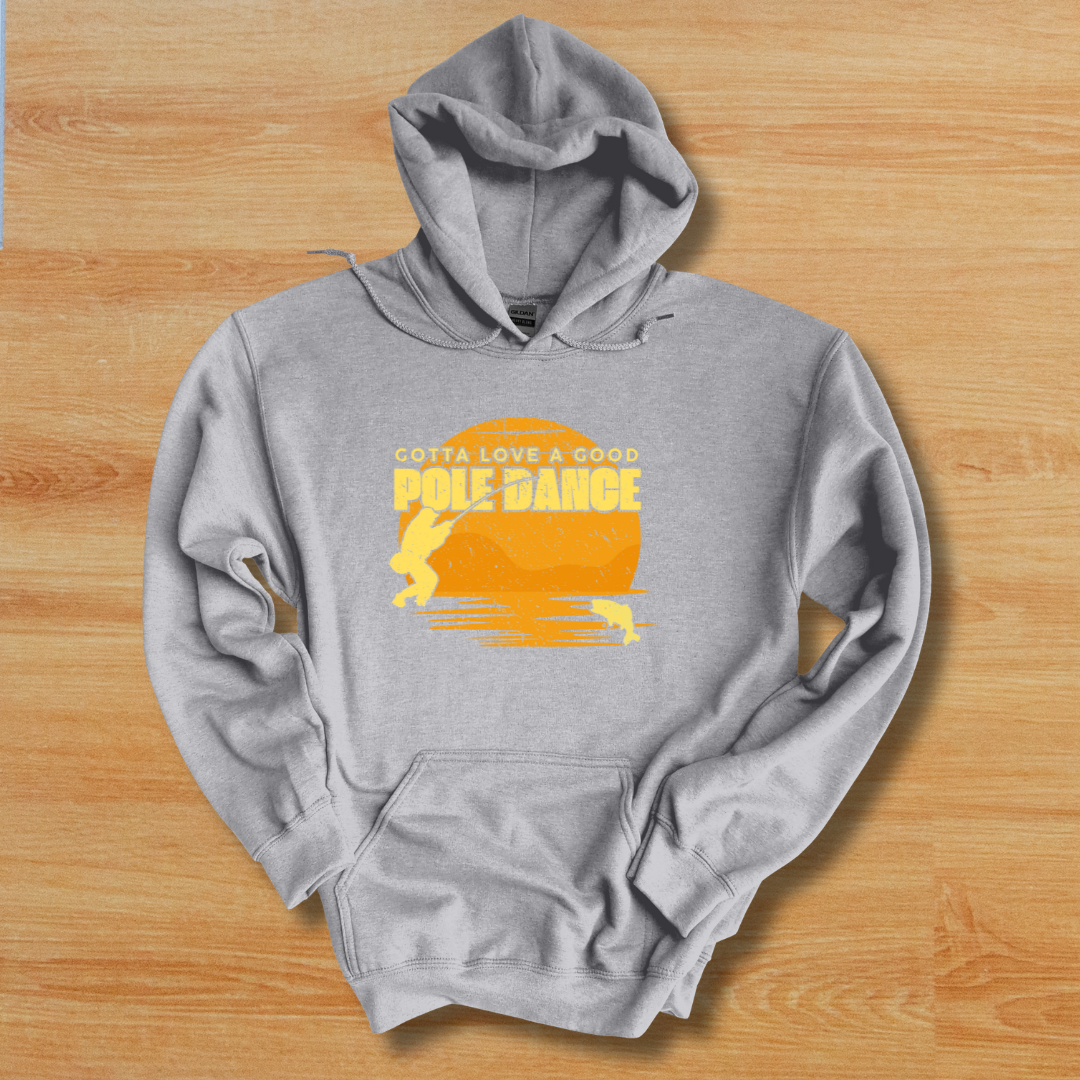 Gotta Love A Good Pole Dance Long-Sleeve Hoodie