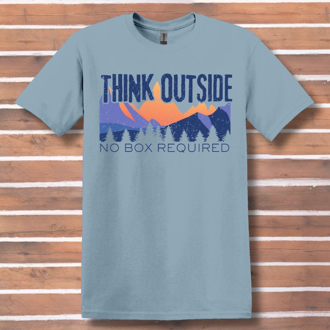 Think Outside T-Shirt | Camping Gift Ideas