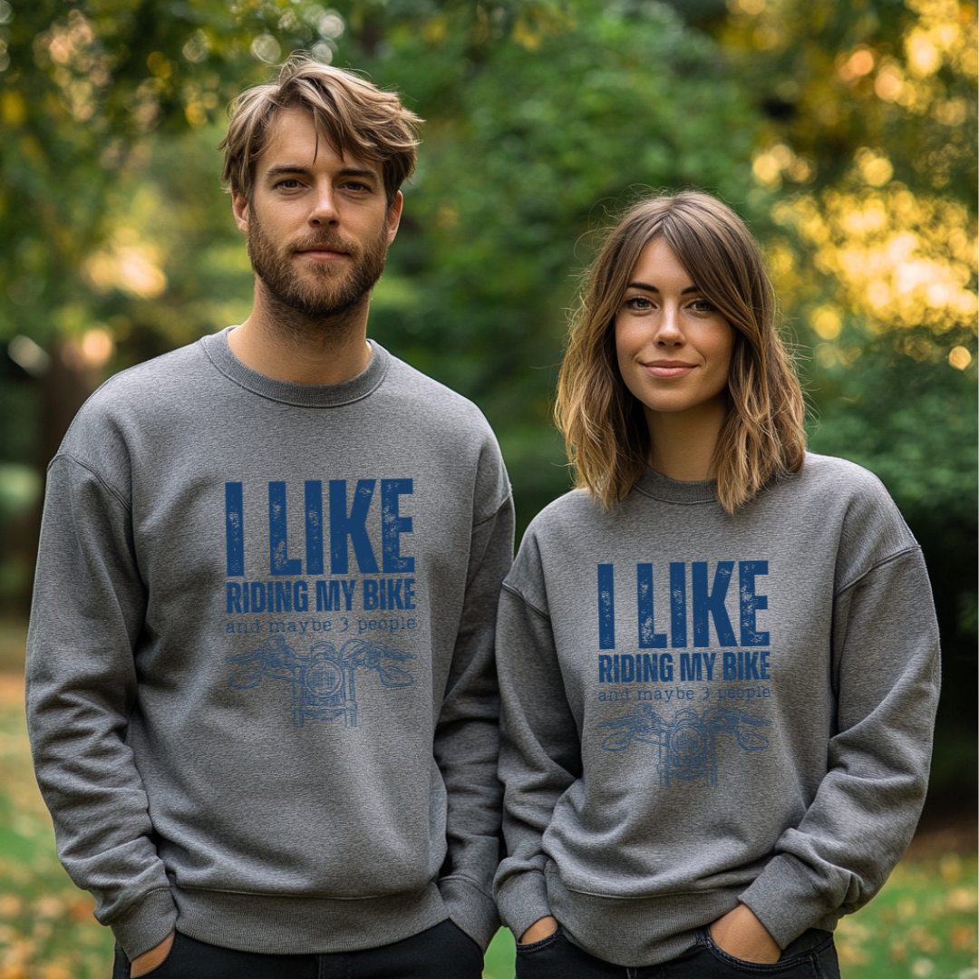 I Like Riding My Bike Sweatshirt