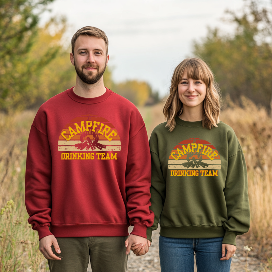 Campfire Drinking Team Sweatshirt | Campfire Beers