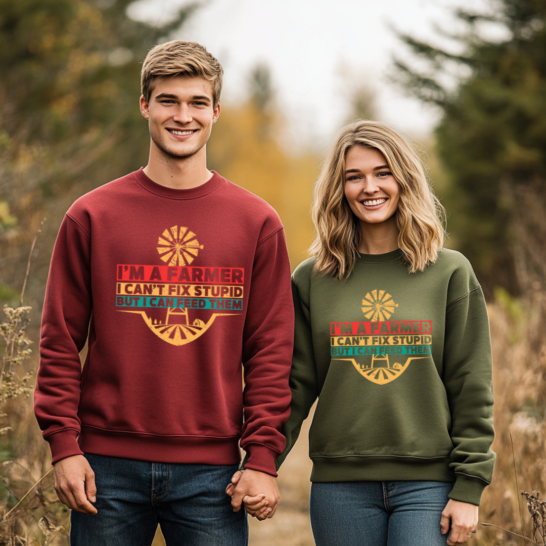 I'm A Farmer Sweatshirt | Farmer Gift