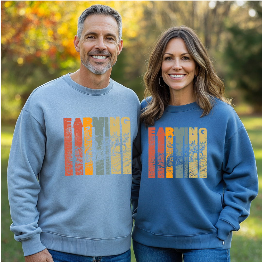 Farming Grunge Sweatshirt | Farmer Gift