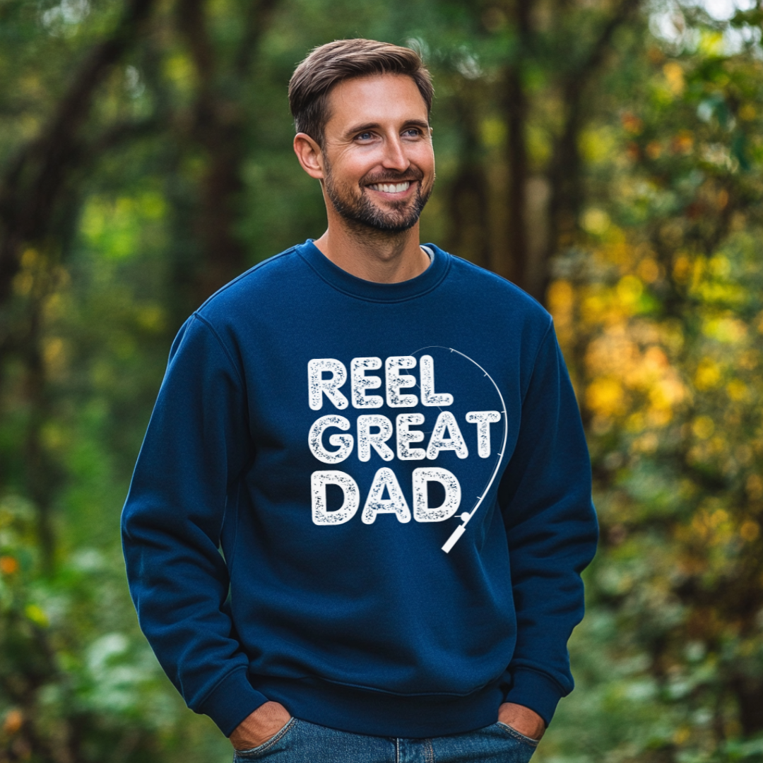 Reel Great Dad Sweatshirt